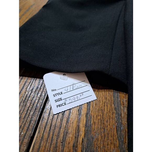 New 41R Gianni la Collezioni Black Wool Tuxedo Suit Sport Coat Jacket Blazer NWT - Picture 7 of 7